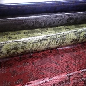 Camo Carbon Fiber -kangas